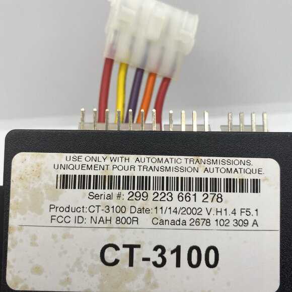 ProStart Remote Control Car Starter CT-3100 For Parts Only Instruction Manuals - Picture 10 of 15